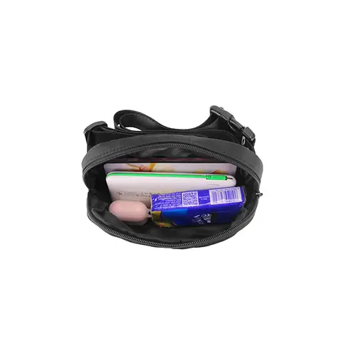  Customizable Multi-Color Compact Waist Bag with Adjustable Strap